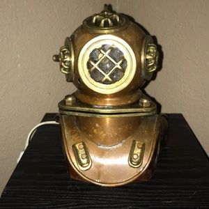 Brass Mini Divers Helmet